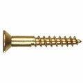 Homecare Products 385774 12 x 1.5 in. Brass Wood Screws HO3307820